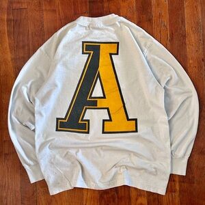 Vintage United States Army West Point Double Sided Longsleeve Graphic Shirt M